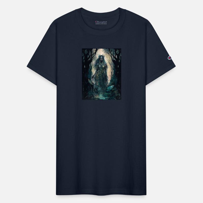 Black Nature Goddess - African American, Woodland