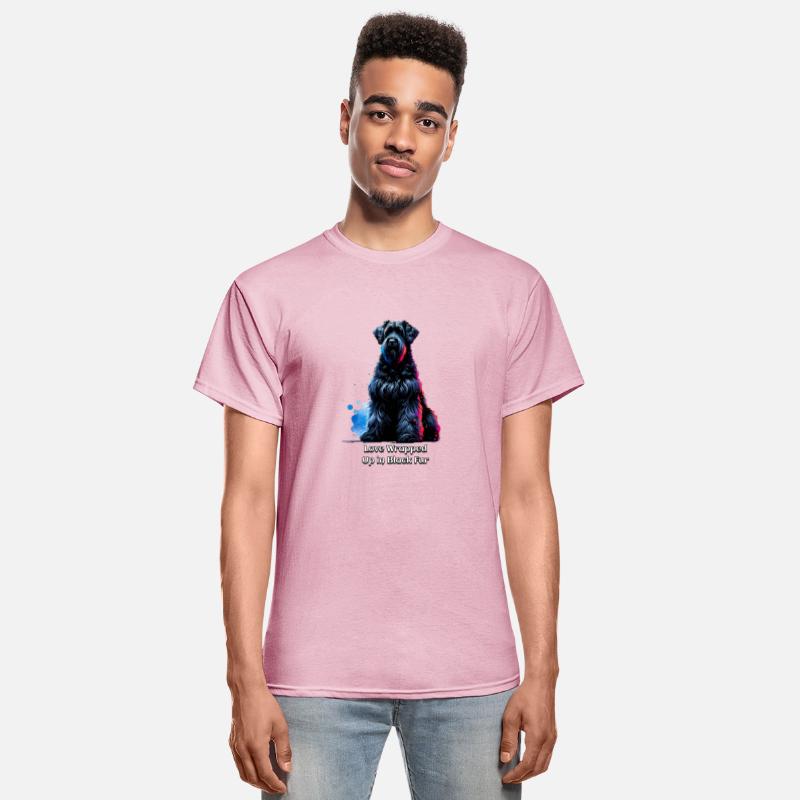 Black Russian Terrier Dog:Love Wrapped Up...