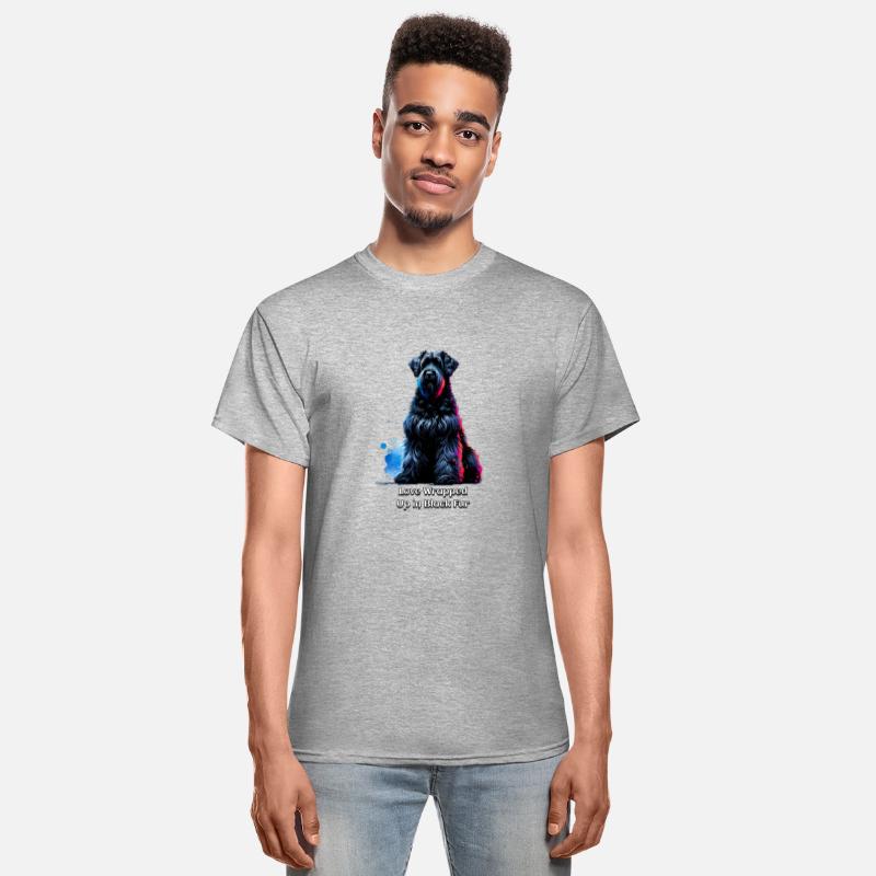 Black Russian Terrier Dog:Love Wrapped Up...