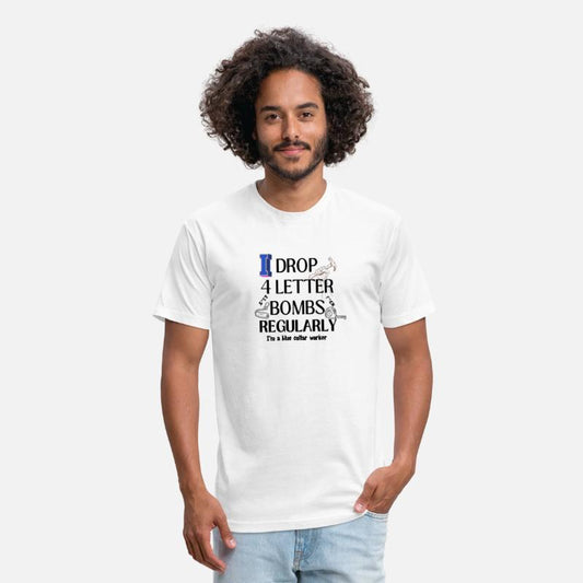 BLUE COLLAR WORKER SWEAR SHIRT FUNNY T-SHIRT