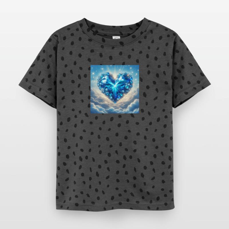 Blue Heart Jewel Radiant Heart of Love