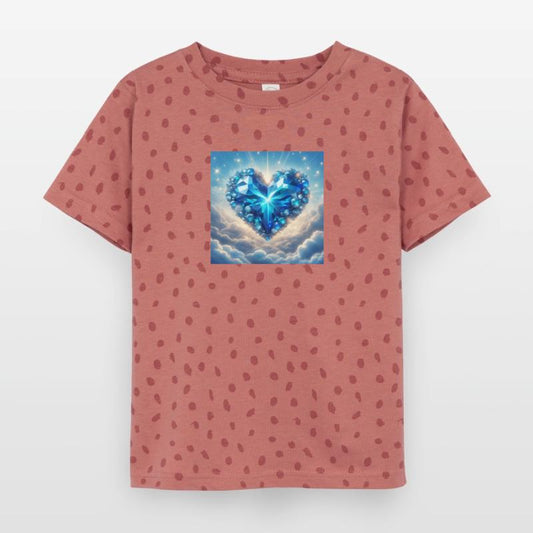 Blue Heart Jewel Radiant Heart of Love