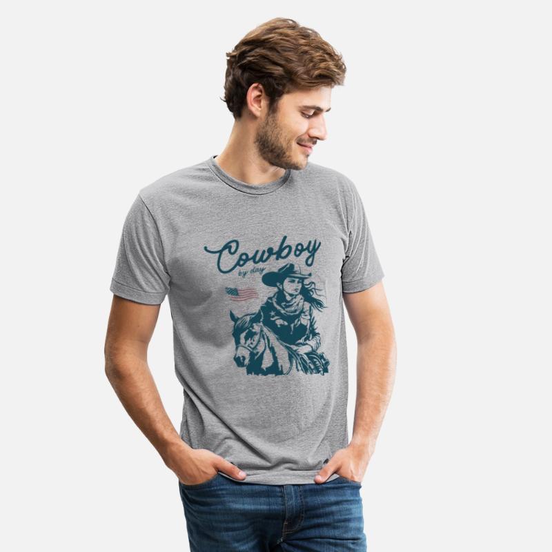Blue & Special Vintage Cowboy T Shirt