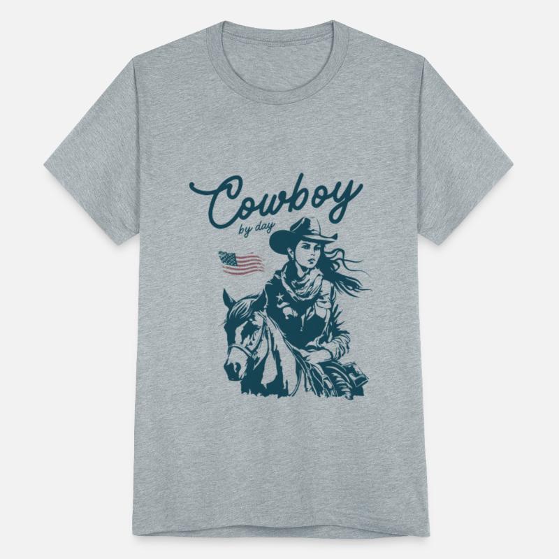 Blue & Special Vintage Cowboy T Shirt