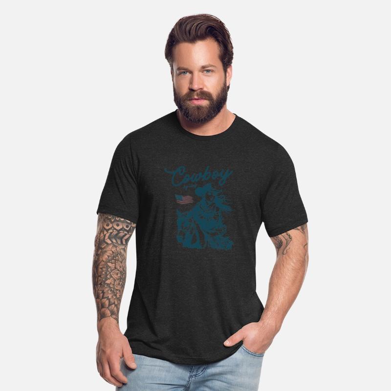 Blue & Special Vintage Cowboy T Shirt