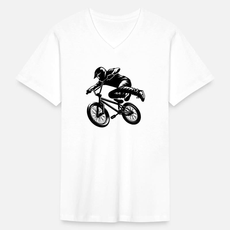 Bmx Bike Stunt Rider Downhill Jump Style