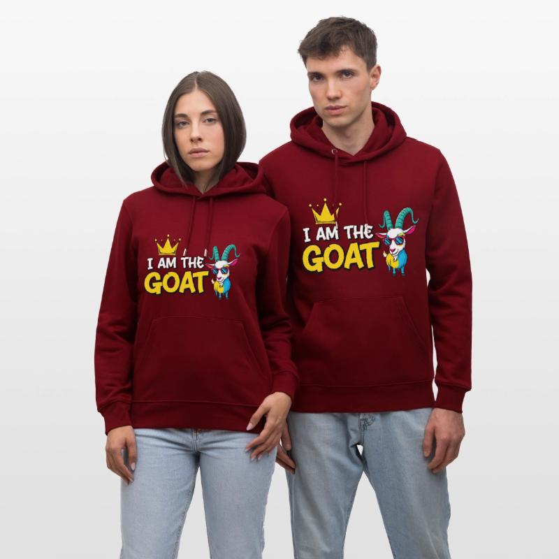Bold Goat Crown Slogan Design