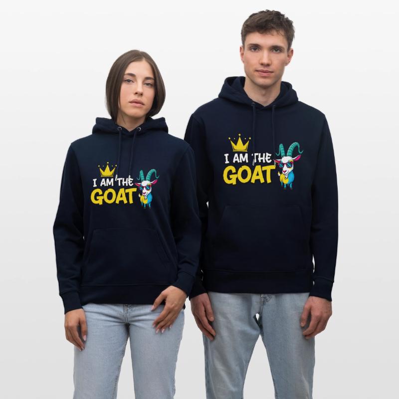 Bold Goat Crown Slogan Design