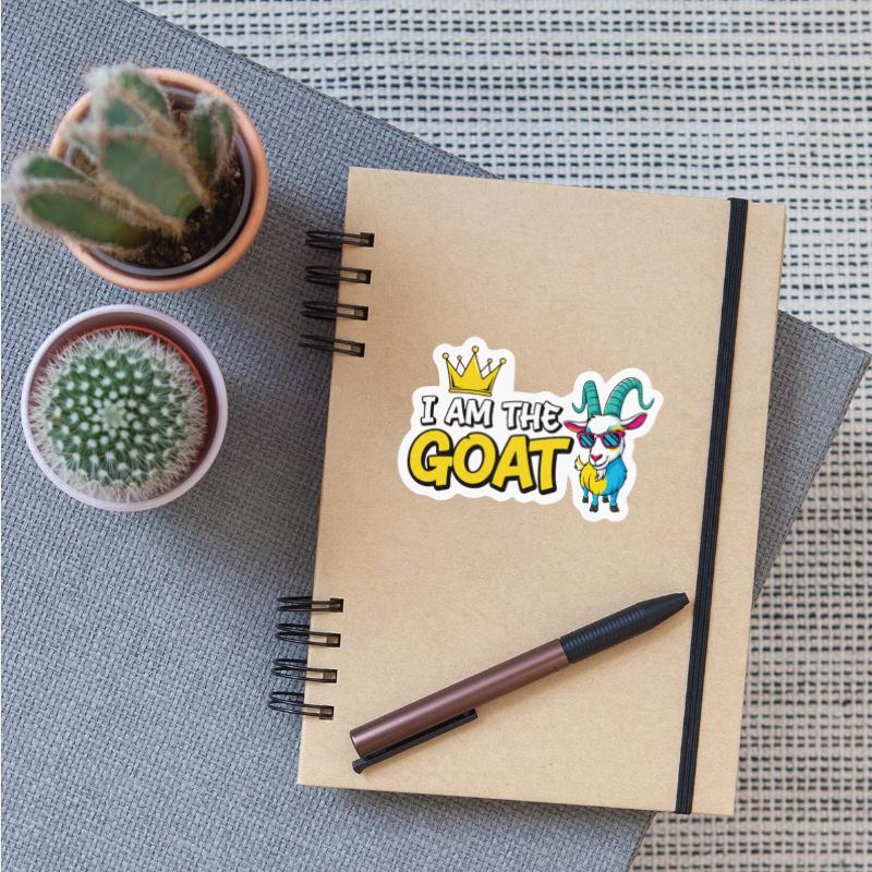 Bold Goat Crown Slogan Design