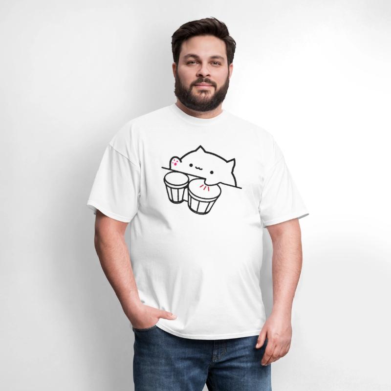 Bongo Cat Viral Music Cute Cat Meme