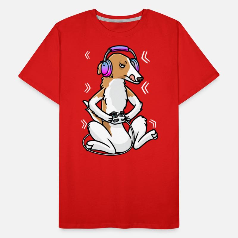 Borzoi Dog Video Game Gaming Russian Hunting