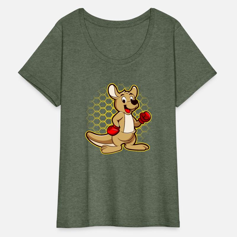 Boxing Kangaroo with Boxing Gloves Boys Kids Humor