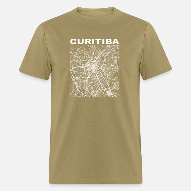 Brazil Curitiba City Street Map