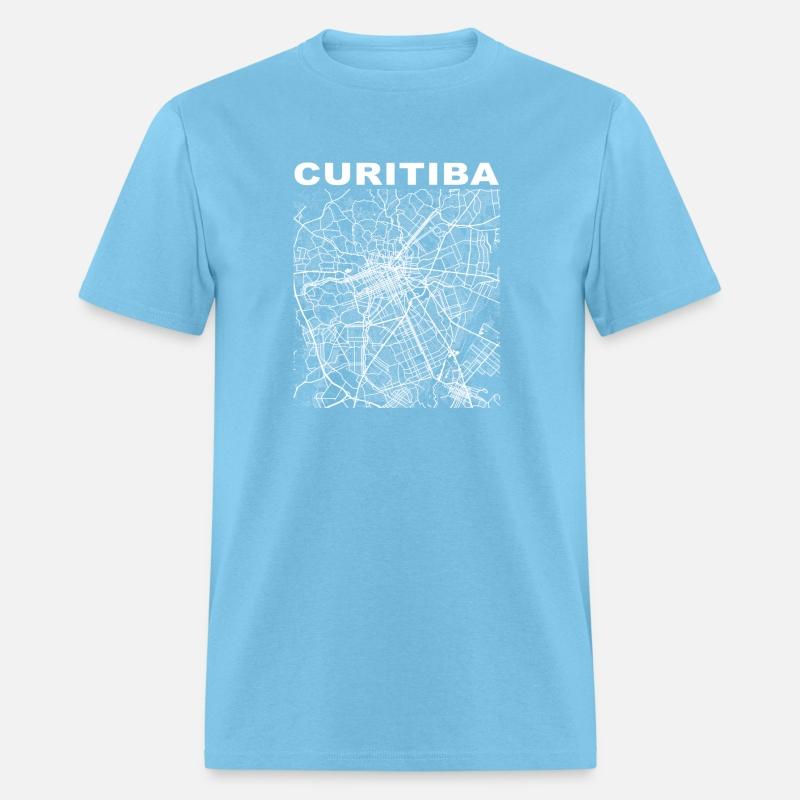 Brazil Curitiba City Street Map