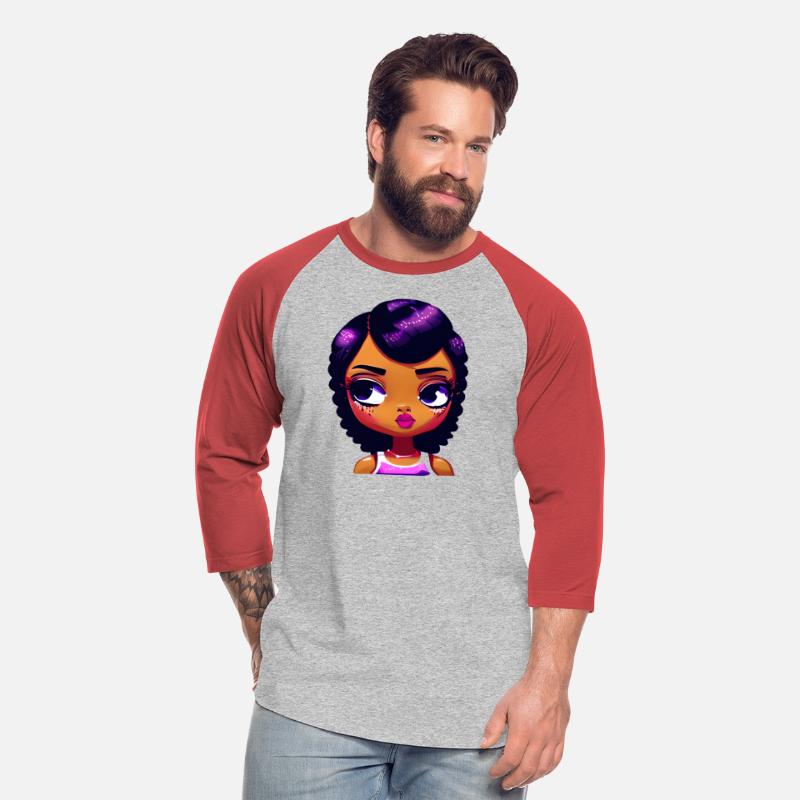 Bright Eyed Brown Girl Kawaii