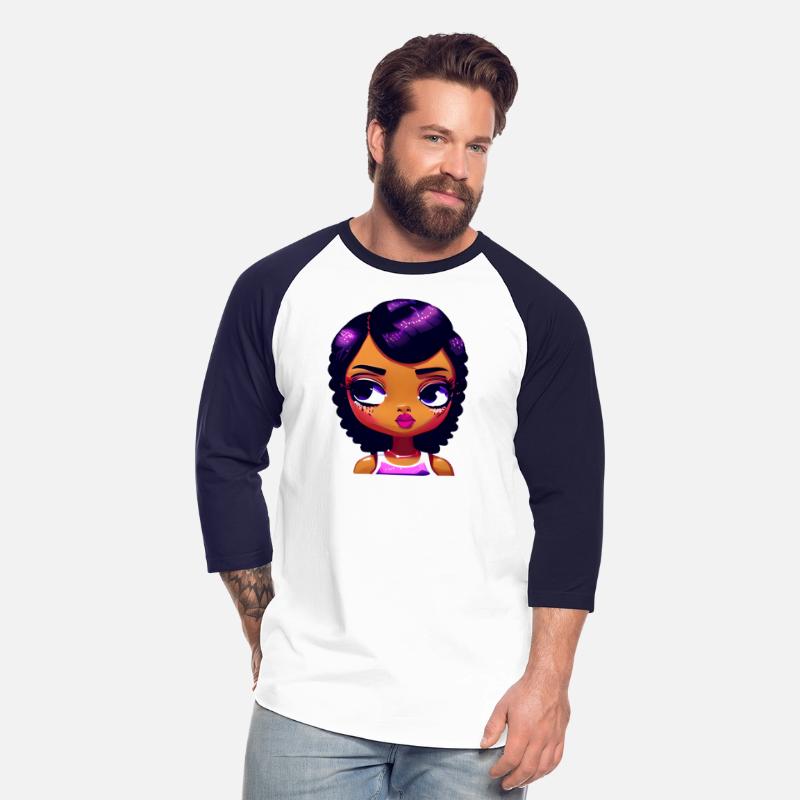 Bright Eyed Brown Girl Kawaii