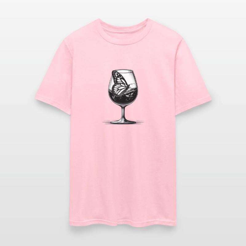 Butterfly in a Wine Glass