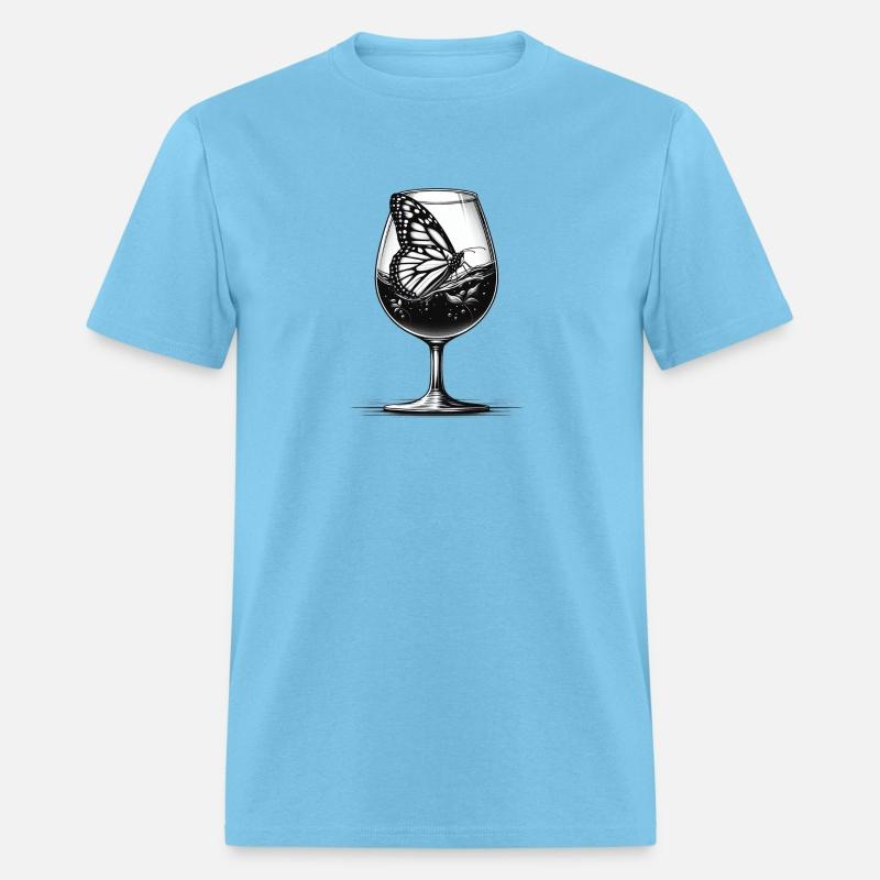 Butterfly in a Wine Glass