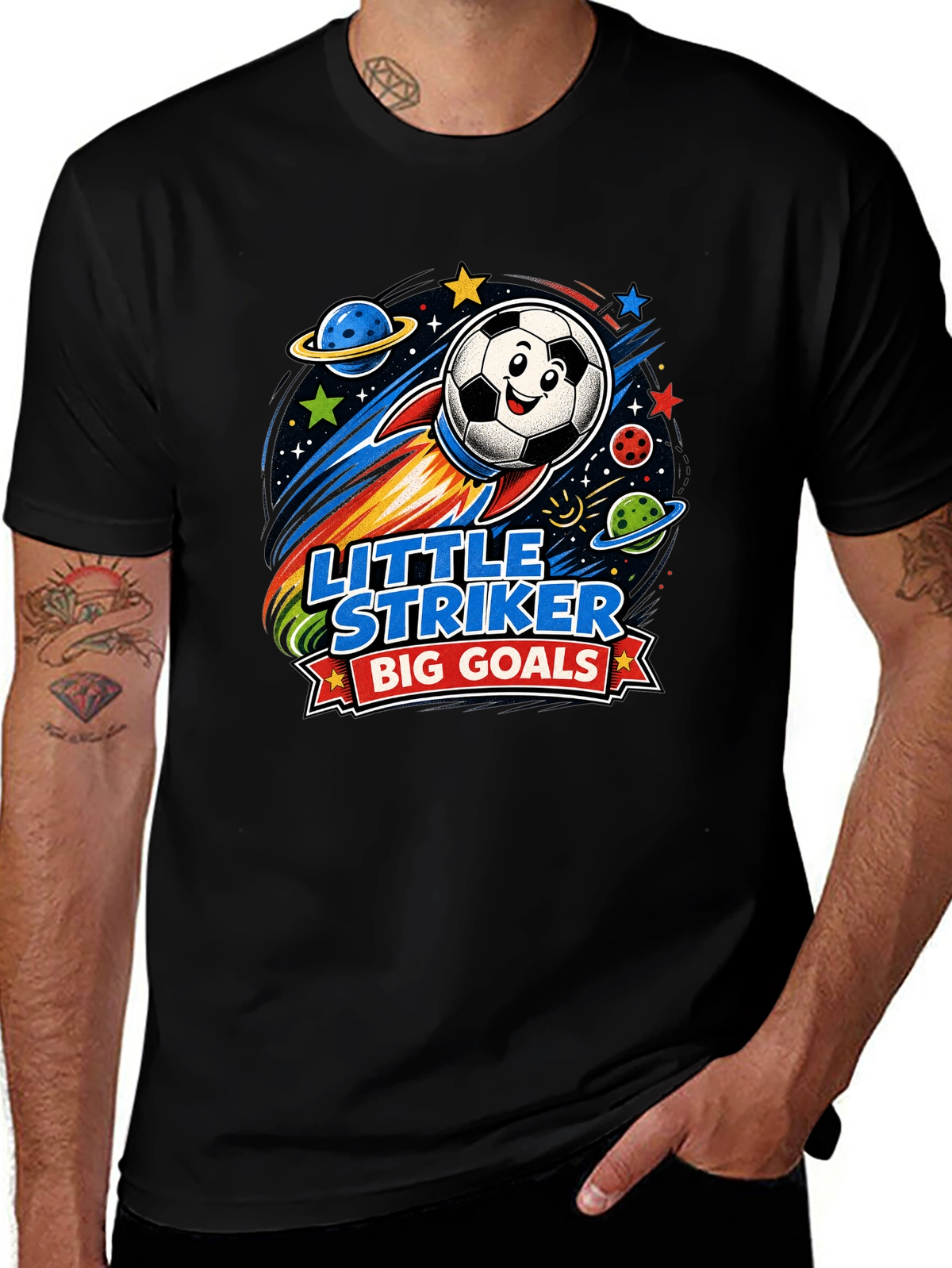 Huddle Up – Football Teamwork Makes the Dream Work Tee