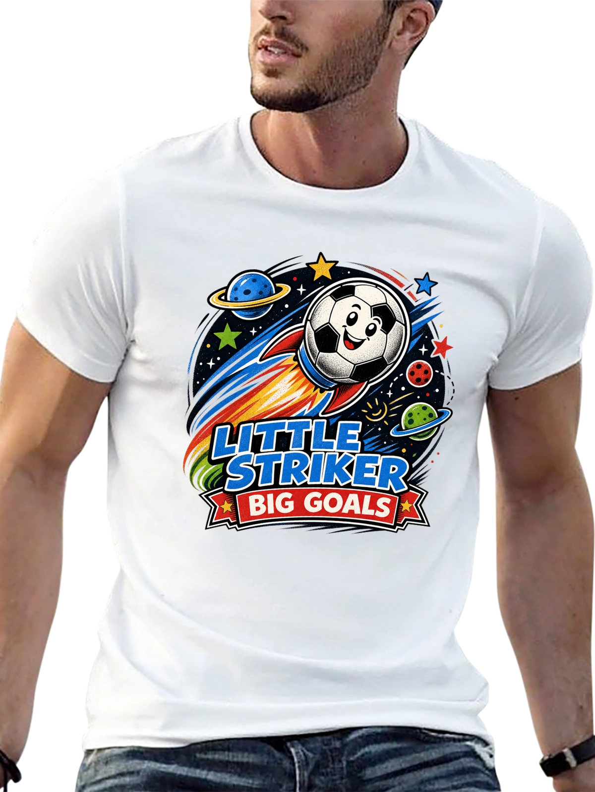 Huddle Up – Football Teamwork Makes the Dream Work Tee