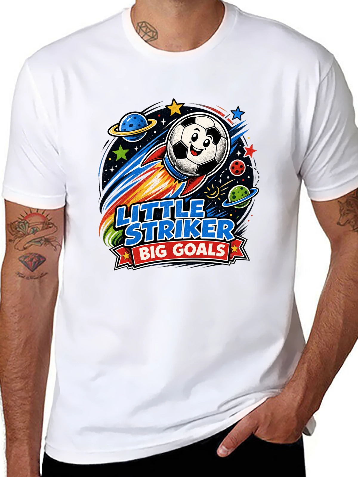 Huddle Up – Football Teamwork Makes the Dream Work Tee