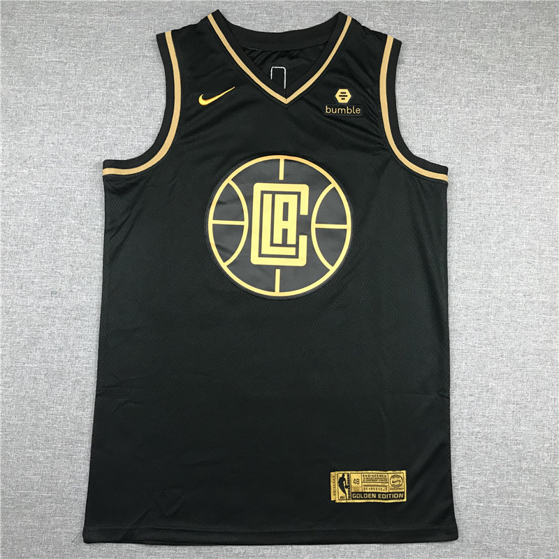 Men's LA Clippers Paul George #13 Black Swingman Player Jerseys