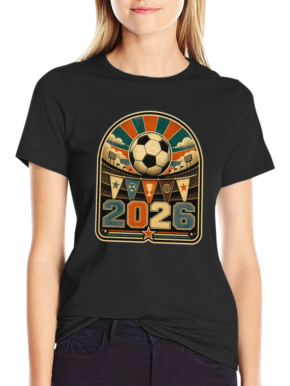 Soccer Mom Energy – World Cup Season Game Day Graphic Tee