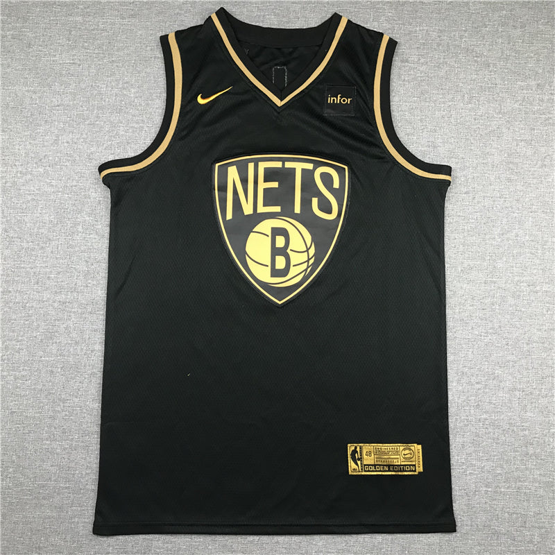 Men's Brooklyn Nets Kevin Durant #7 NBA Black Swingman Player Jerseys