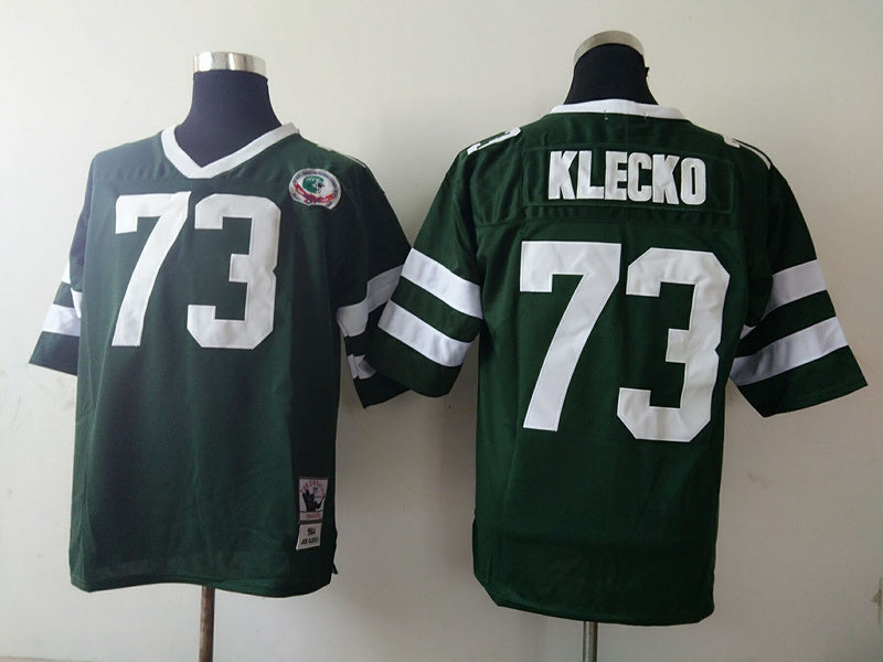Men's New York Jets Joe Klecko Mitchell & Ness Green Legacy Replica Jerseys