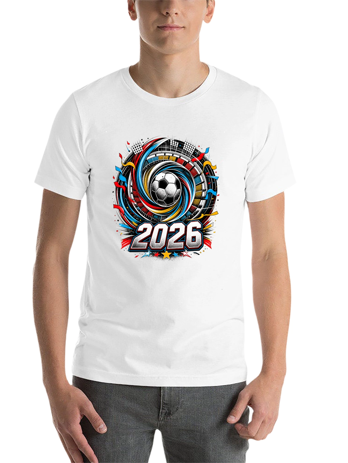 Raise the Trophy – World Cup Champion Mindset Premium Tee