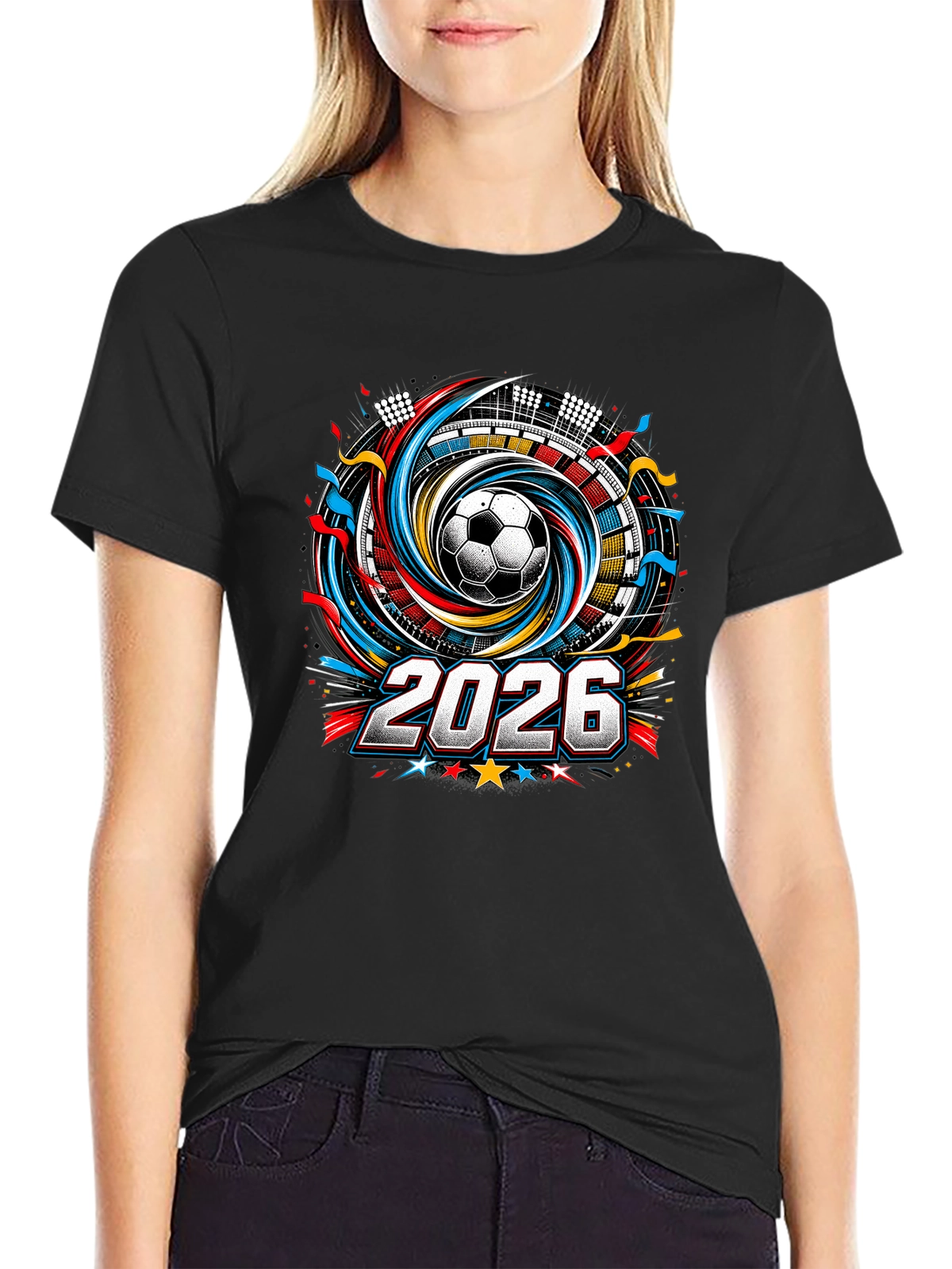 Raise the Trophy – World Cup Champion Mindset Premium Tee