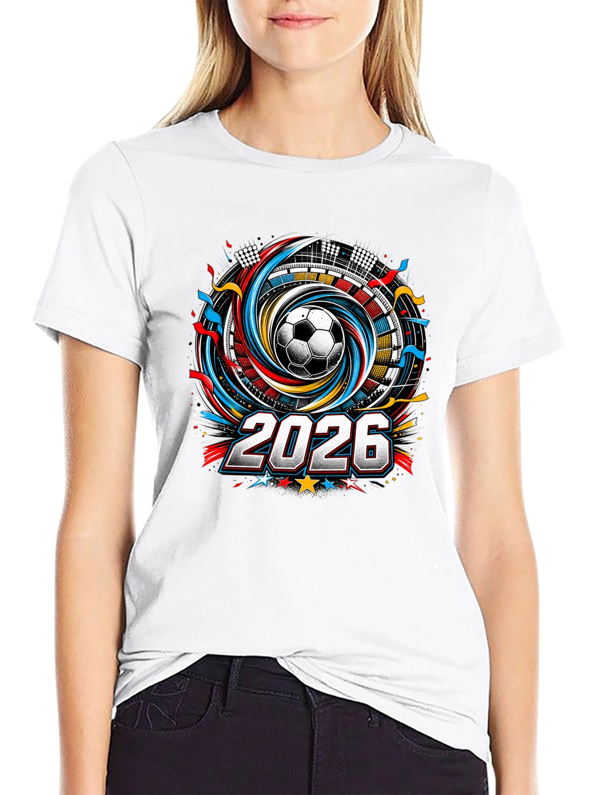 Raise the Trophy – World Cup Champion Mindset Premium Tee