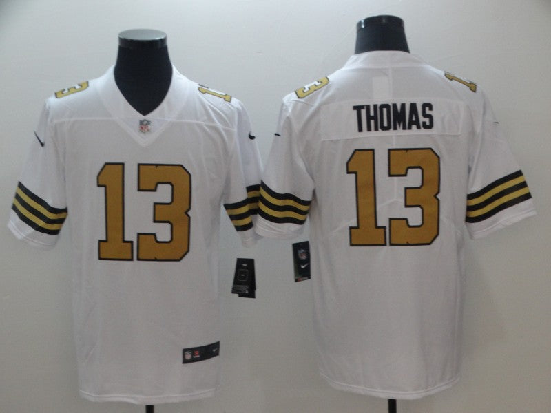 Men's New Orleans Saints Michael Thomas #13 White Alternate Game Jerseys