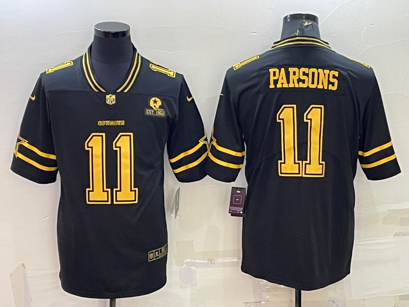 Men's Dallas Cowboys Micah Parsons #11 Black Player Jerseys