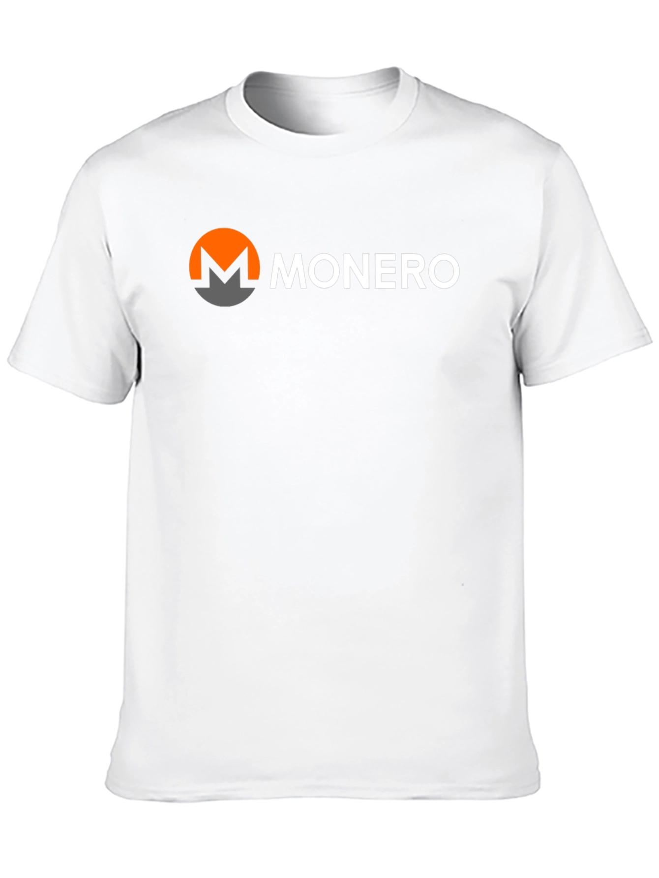 Monero Crypto T-Shirt - Black Short Sleeve