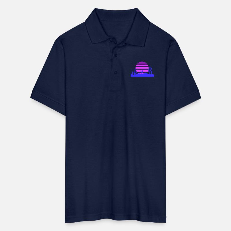 Cactus Desert Sunset Evening Sun Night Many Cacti