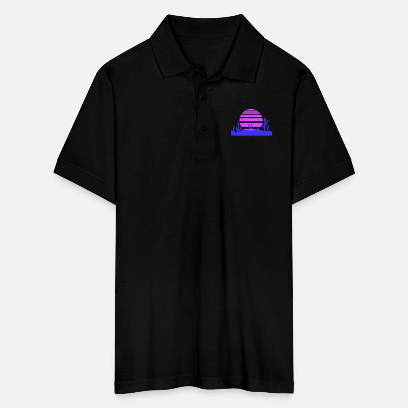 Cactus Desert Sunset Evening Sun Night Many Cacti