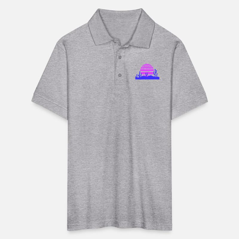 Cactus Desert Sunset Evening Sun Night Many Cacti