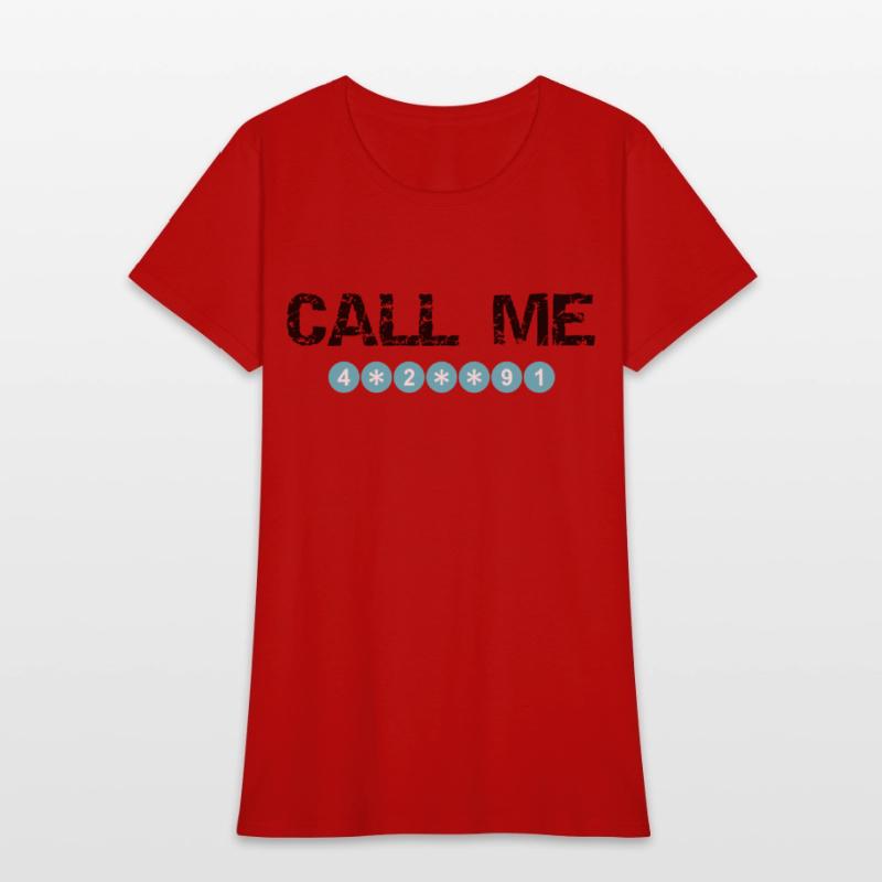 Call Me with Hidden Numbers T-shirt