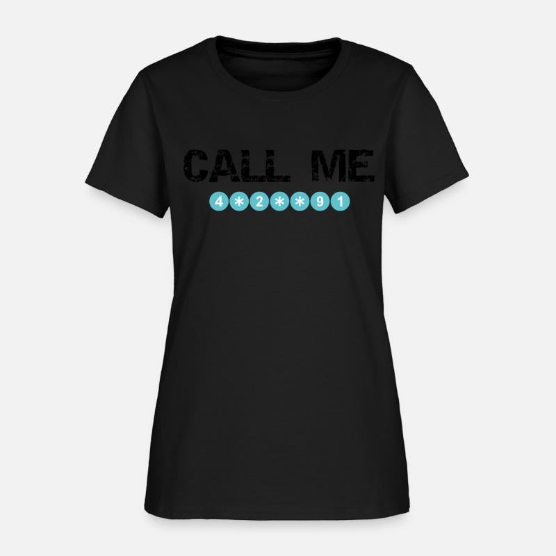 Call Me with Hidden Numbers T-shirt
