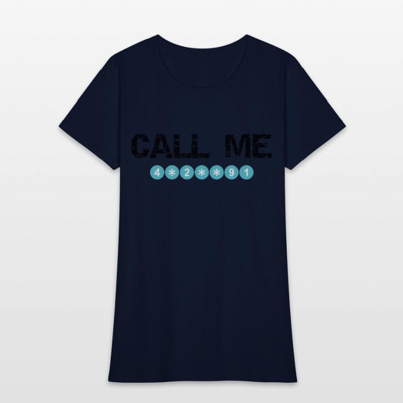 Call Me with Hidden Numbers T-shirt