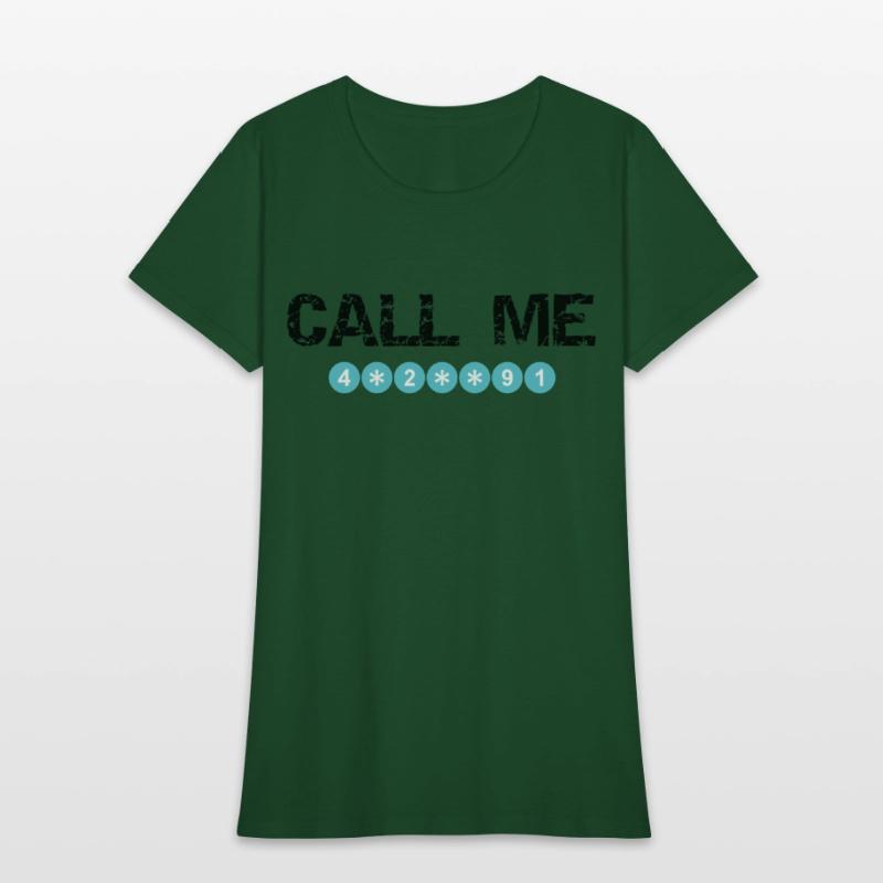 Call Me with Hidden Numbers T-shirt
