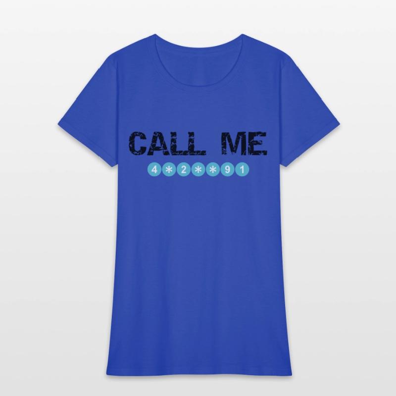 Call Me with Hidden Numbers T-shirt