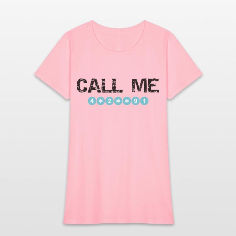 Call Me with Hidden Numbers T-shirt