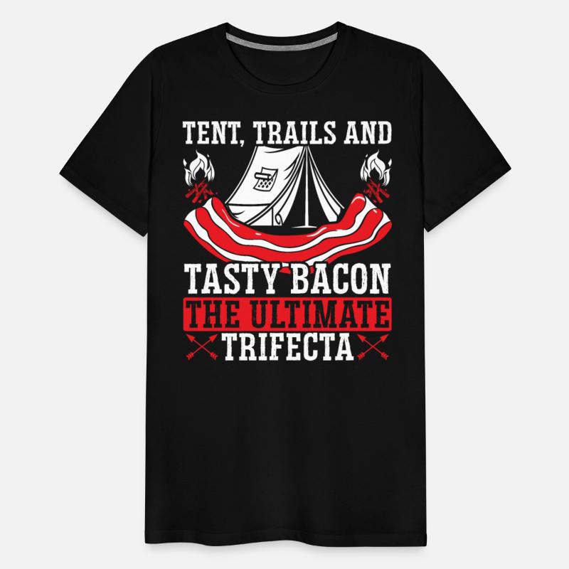 Camping And Bacon Meat Camp Camper I Love Bacon