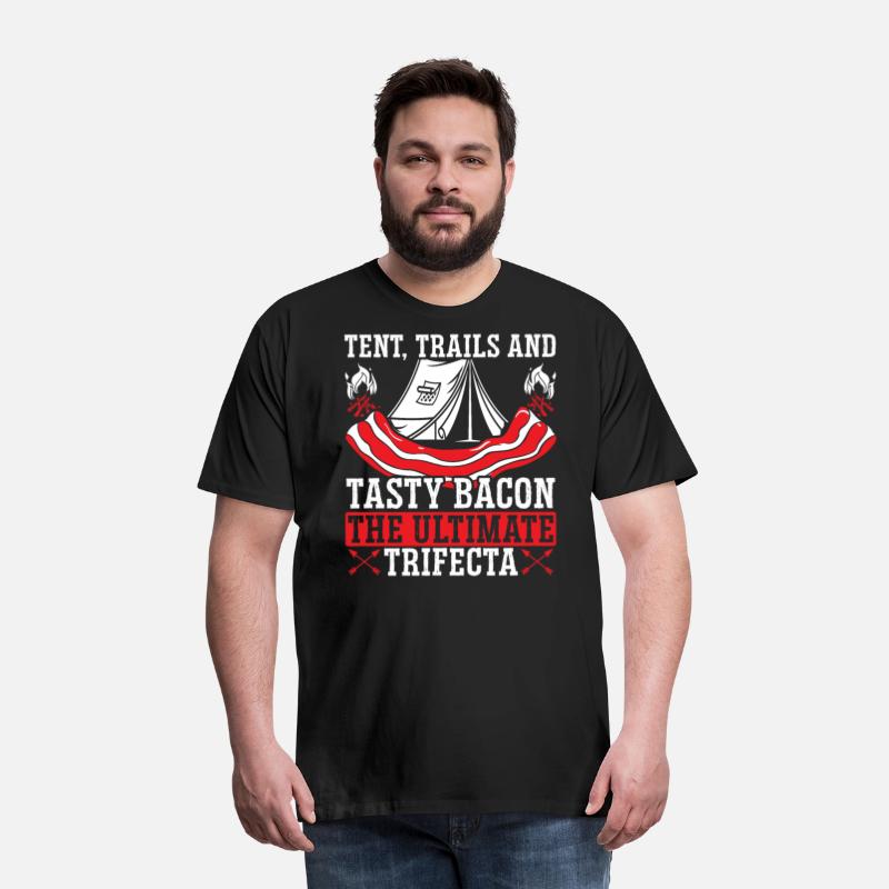 Camping And Bacon Meat Camp Camper I Love Bacon