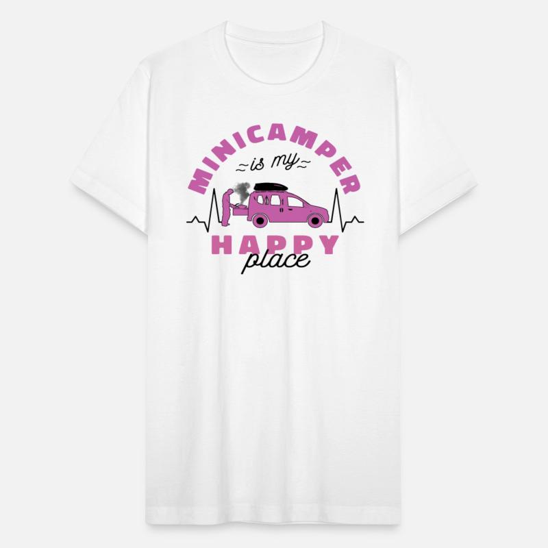 Camping-Camper Microcamper Travel-Caravan Happy