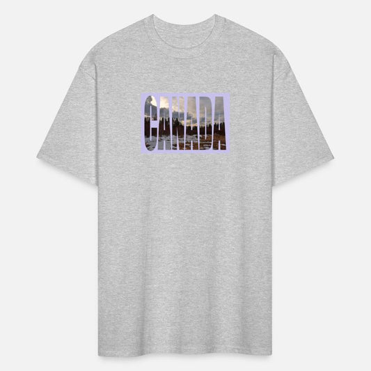 CANADA Northern Forest with Melting Snow