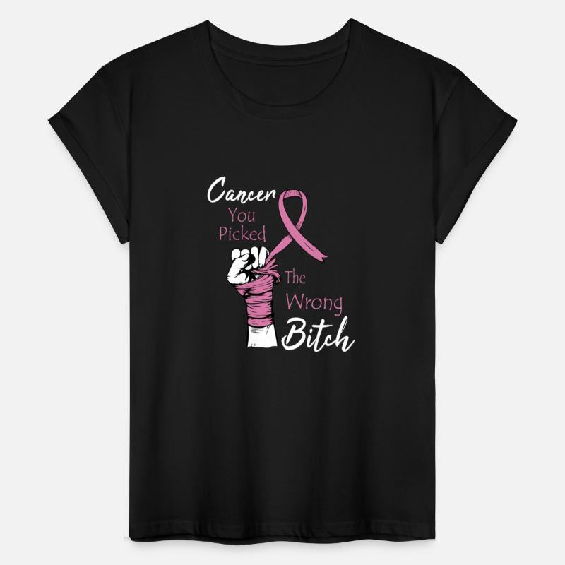 Cancer You Picked The Wrong Bitch Breast Cancer