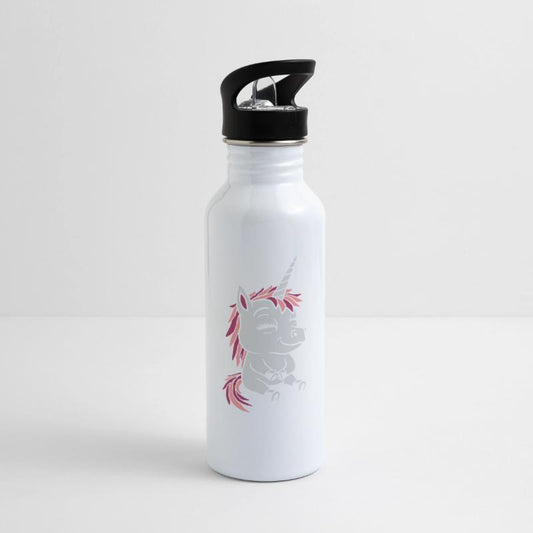 Cartoon small sitting unicorn